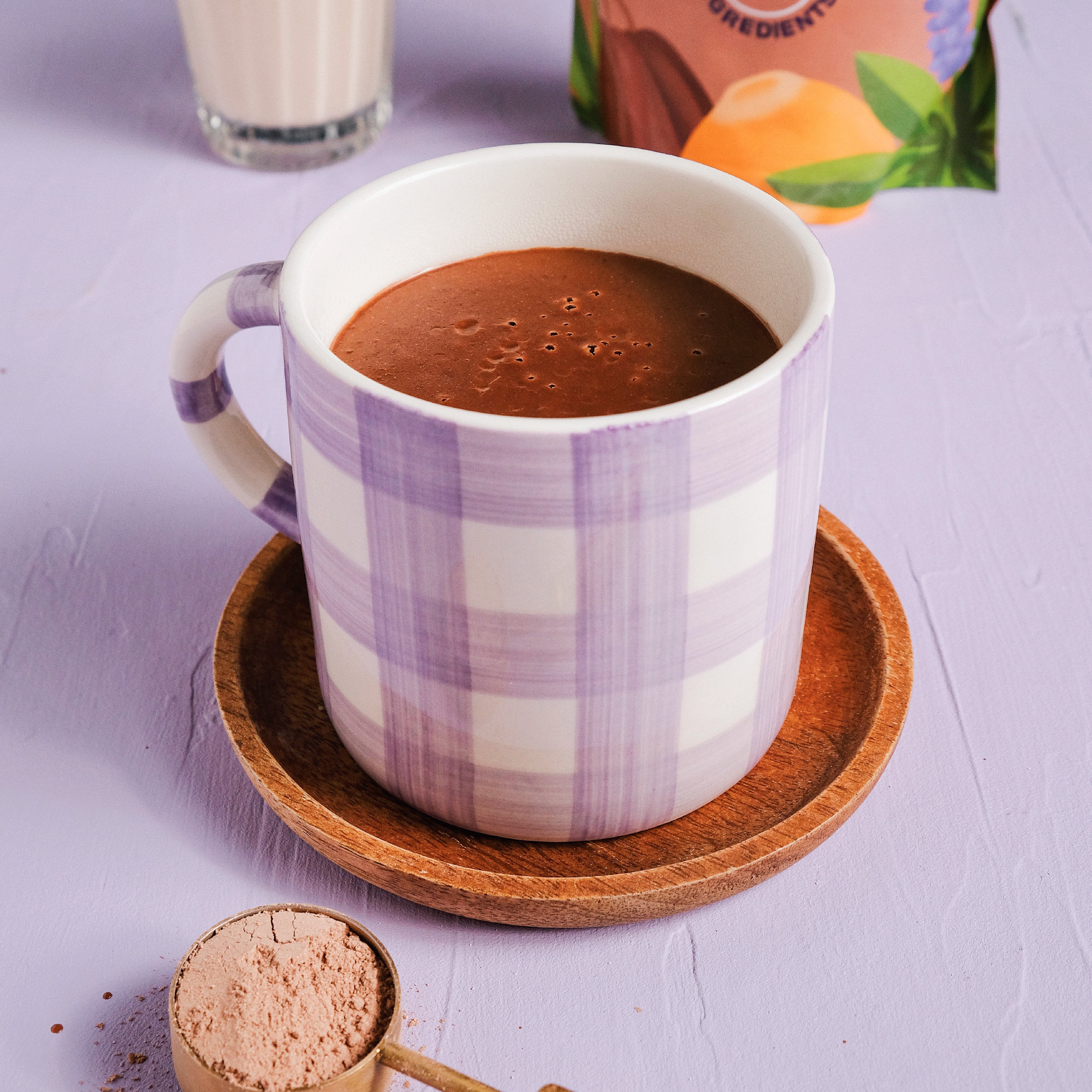 Protein Hot Chocolate tarwi